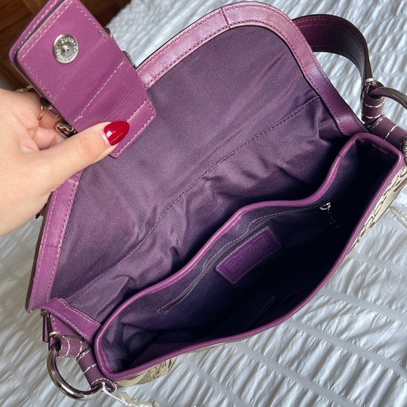 Vintage Y2K Patchwork Coach Shoulder Bag - Picture 8 of 13